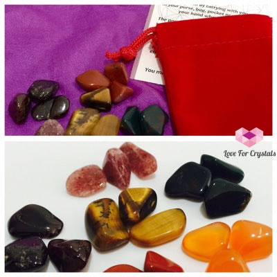 Increase Vitality & Passion Crystal Remedy Kit By Agartha (Pocketsized) Kits