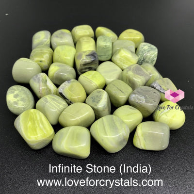 Infinite Stone Tumbled (Chrysotile & Serpentine) India Stones