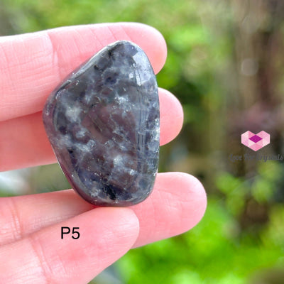 Iolite Tumbled Stones 30-40Mm (Tanzania) Photo 5 Polished Crystal