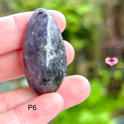 Iolite Tumbled Stones 30-40Mm (Tanzania) Photo 6 Polished Crystal