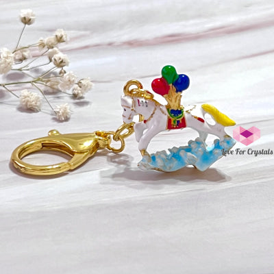 Joyous Windhorse Amulet (Fengshui 2023) For Success 10Cm Keychain