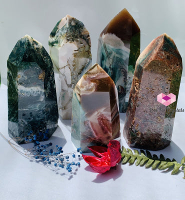 Judys Jasper Points (Brazil) Polished Stones