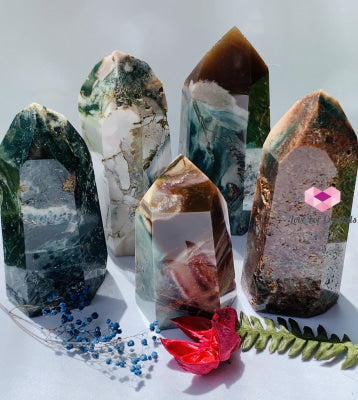 Judys Jasper Points (Brazil) Polished Stones