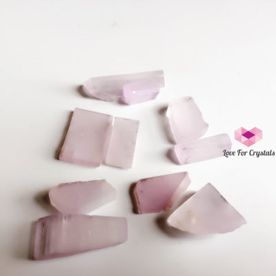 Kunzite Blades (Brazil) Pack Of 2 Raw Stones