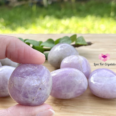 Kunzite Tumbled Pebbles (Madagascar) 20-35Mm Per Piece (20-35Mm(