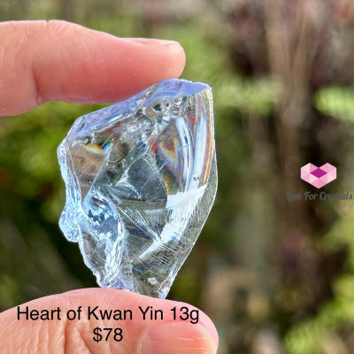 Kwan Yin Lilac Andara Crystal (High Vortex Mount Shasta) 13G