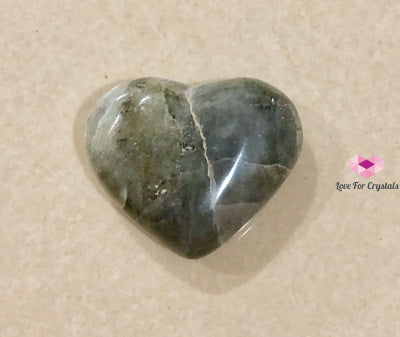 Labradorite Heart (30Mm) Madagascar