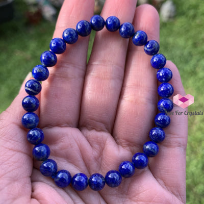 Lapis Lazuli Gemstone Energy Bracelet (Intuition) 6Mm