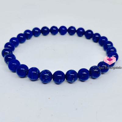 Lapis Lazuli Gemstone Energy Bracelet (Intuition) 6Mm