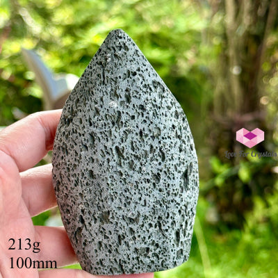 Lave Stone Flame (Mexico) 213G 100Mm Raw Crystals