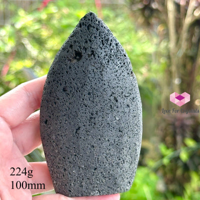 Lave Stone Flame (Mexico) 224G 100Mm Raw Crystals