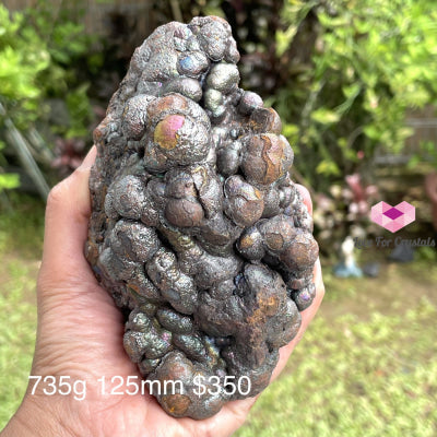 Leklai (Goethite Iridescent) Thailand (Aaa) 735G 125Mm Raw Stones