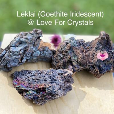 Leklai (Goethite Iridescent) Thailand Raw Stones