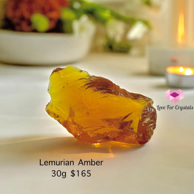 Lemurian Amber Andara Crystal (High Vortex Mount Shasta) 30G Crystals