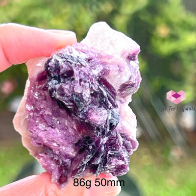 Lepidolite Clusters (Brazil) 86G 50Mm Raw Stones