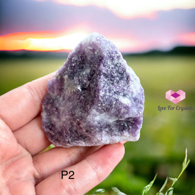 Lepidolite Raw (Brazil) Photo 2 Crystals