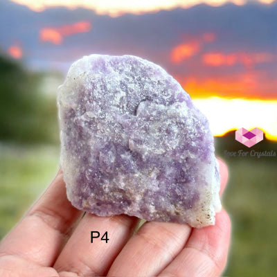 Lepidolite Raw (Brazil) Photo 4 Crystals