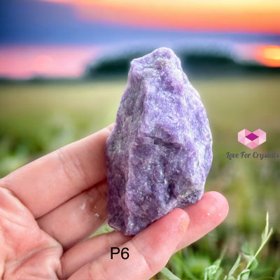 Lepidolite Raw (Brazil) Photo 6 Crystals