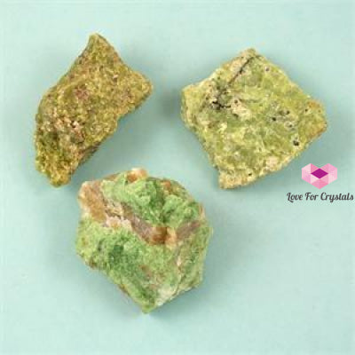 Madagascar Green Opal Raw Stones 25 Mm