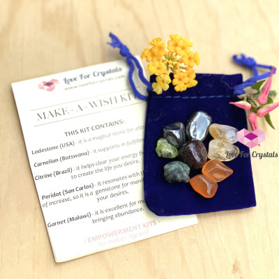 Make A Wish Crystal Kit (Pocket Sized) Set Kits