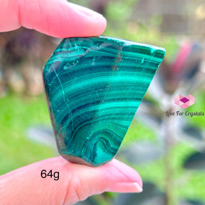 Malachite Tumbled (Congo) Aaa 40-50Mm 64G Polished Tumbled Crystals