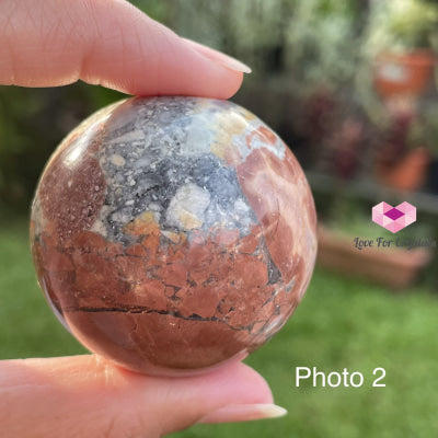 Maligano Jasper Sphere (Brecciated) Indonesia Photo 2