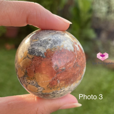 Maligano Jasper Sphere (Brecciated) Indonesia Photo 3