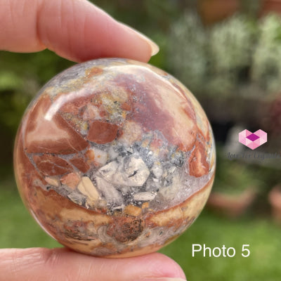 Maligano Jasper Sphere (Brecciated) Indonesia Photo 5