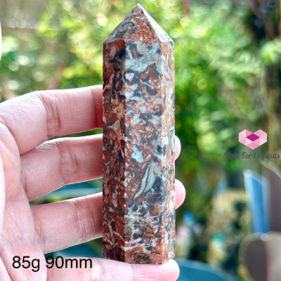 Money Agate Tower Crystal (Indonesia) Point