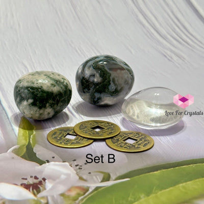 Money Grows Crystal Remedy Set B Set