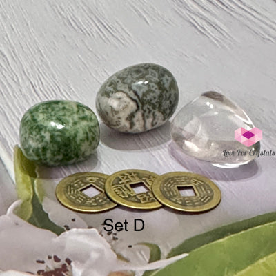 Money Grows Crystal Remedy Set D Set