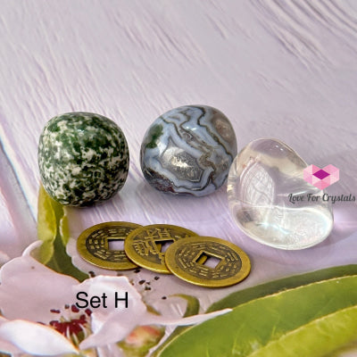 Money Grows Crystal Remedy Set H Set