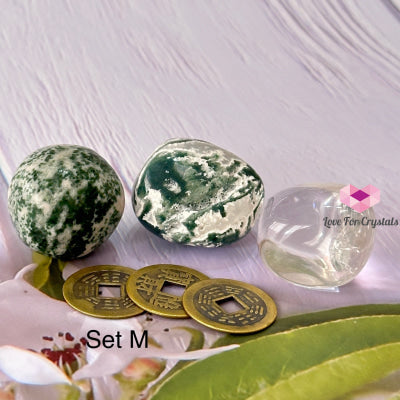 Money Grows Crystal Remedy Set M Set