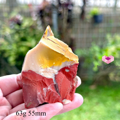 Mookaite Jasper Raw 63G 55Mm Crystal