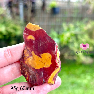 Mookaite Jasper Raw 95G 60Mm Crystal