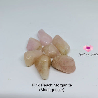 Morganite Pink Peach Tumbled (Madagascar) Stones