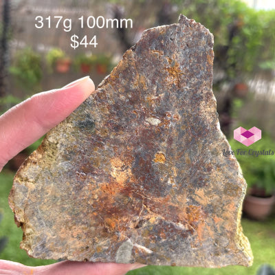 Moss Agate Raw Free Form (Indonesia) 317G 100Mm Stones