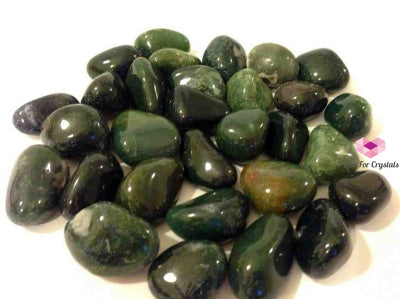 Moss Agate Tumbled Stones