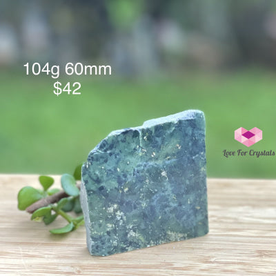 Nephrite Jade Slab Slice (Canada) 104G 60Mm