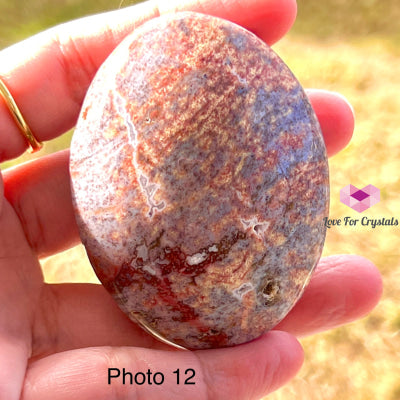 Ocean Jasper Palm Stone (50-60Mm) Photo 12 Polished Crystals