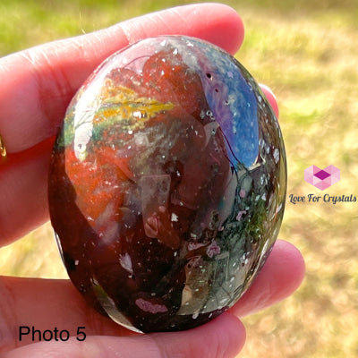 Ocean Jasper Palm Stone (50-60Mm) Photo 5 Polished Crystals
