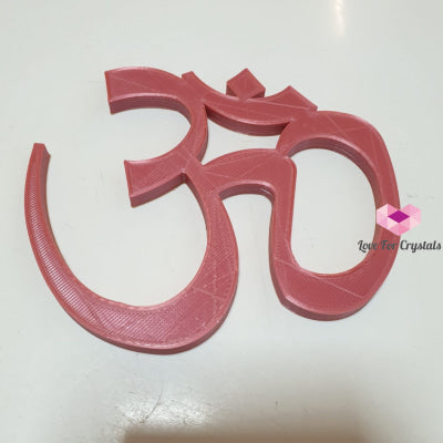 Om Symbol Plastic Coaster (11.6X10Cm) Metaphysical Tool