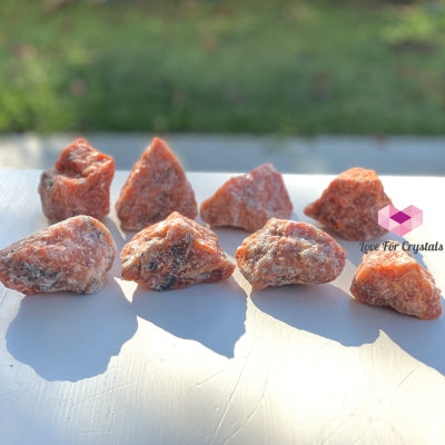 Orange Calcite Raw (Brazil) Stones