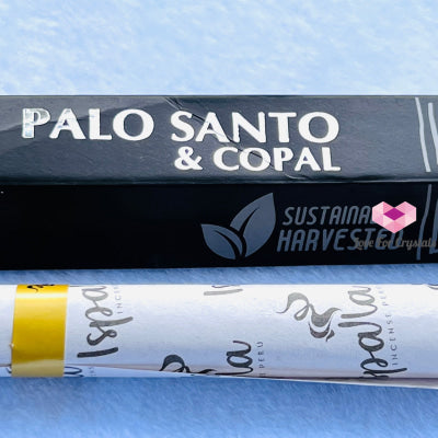 Palo Santo With Copal Amber Incense Sticks By Ispalla (Peru)