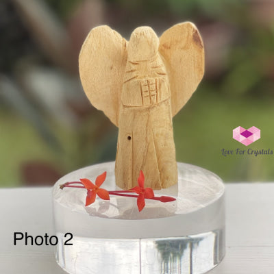 Palo Santo Wood Carved Angel 3-4 (Peru) Photo 2 Incense