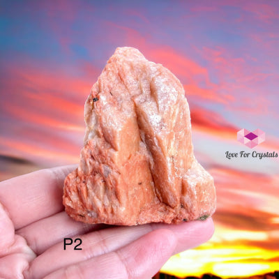 Peach Moonstone Raw (India)40-50Mm Photo 2 Crystal