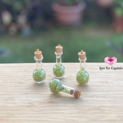 Peridot Bulb Bottle Pendant Pendants & Necklaces