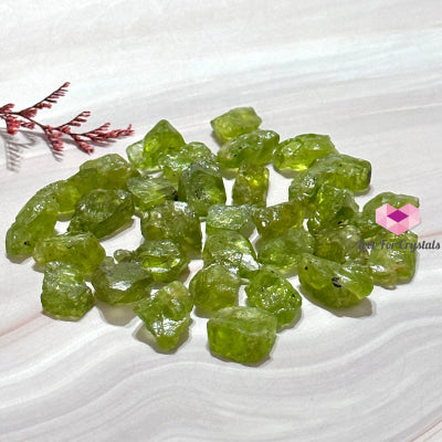 Peridot (Natural) Raw Stones (Pakistan) Per Piece