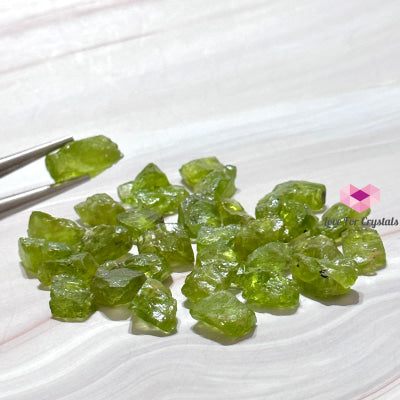 Peridot (Natural) Raw Stones (Pakistan) Per Piece