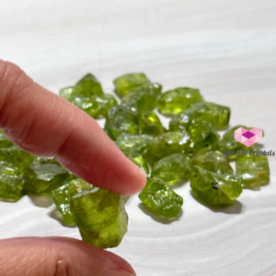 Peridot (Natural) Raw Stones (Pakistan) Per Piece